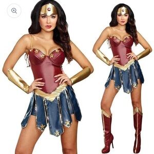 Wonder Woman halloween costume set